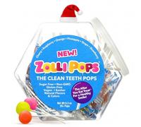 Zollipops Clean Teeth Lollipops, anti-carie, délicieuses saveurs assorties, variété, 147,4 g (lot de 1)