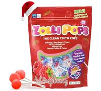 Zollipops - Clean Teeth Lollipops Framboise-15 pièce(s)