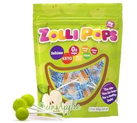 Zollipops Clean Teeth Lollipops, pomme verte, 88,9 g