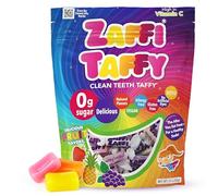 Zollipops Zaffi The Clean Teeth Taffy, variété de fruits naturels, 85 g