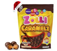 Zollipops Zolli Caramelz Clean Teeth Candy Chocolat noir 85 g