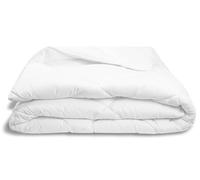 ZOLLNER Couette en 135x220 cm - Couverture agréable pour la Peau e Chaleur 3 - avec piquage en nid d'abeille - Lavable jusqu'à 95°C - qualité hôtel - certifiée Oeko Tex®