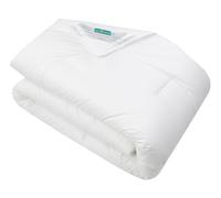ZOLLNER Couette en 135x220 cm - Couverture Respirante et agréable pour la Peau avec piquage à Carreaux - Made in Europe - Lavable jusqu'à 60°C - qualité hôtel - certifiée Oeko Tex®