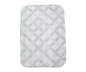 ZOLLNER Couverture de repassage, coton, 71x100 cm, aimants dans les coins