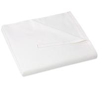ZOLLNER Drap ou Couette pour l'été - Tissu MÉLANGÉ Coton - 320 x 330 cm en Blanc - sans élastique - qualité hôtelière
