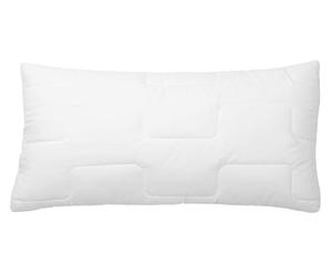 ZOLLNER Oreiller Deluxe - Oreiller 3 Zones - Made in Europe - Polyester - Lavable à 95°C - 40x80 cm - qualité hôtel - certifié Oeko Tex®