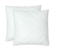 ZOLLNER Set de 2 oreillers antiallergiques, Oreiller de Sommeil, 40x40 cm