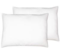 ZOLLNER Set de 2 oreillers - Made in Germany - Remplissage Polyester - Housse en Polyester de Haute qualité - Lavable jusqu'à 60°C - 50x70 cm - Qualité hôtel - Certifié Oeko Tex®