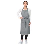 ZOLLNER Tablier de cuisine - tablier robuste et durable pour le barbecue - unisexe - coton - avec liens à nouer pour un maintien optimal, 154, 280