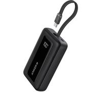Zolo Batterie Externe Haute Vitesse 20000mAh 30W,Câble USB-C Intégré,1 Port USB-C & A,pour iPhone 16/16 Pro/16 Pro Max/16 Plus