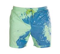 Zoloyo Short de bain à séchage rapide pour garçon, Vert, L