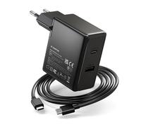 Zolt 75W 65W Chargeur USB C Ordinateur Portable Compatible avec Lenovo Thinkpad HP Spectre Dell Acer ASUS Samsung MacBook Pro/Air, Adaptateur Ordinateur avec Port USB 5V 2A et Câble de Recharge USB-C