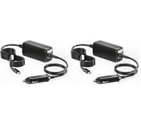 Zolt Chargeur de Voiture USB C Ordinateur Portable, 100W Adaptateur DC pour Thinkpad HP Spectre Dell XPS Acer ASUS Chromebook Samsung Macbook Pro Air Huawei Matebook (Lot de 2)