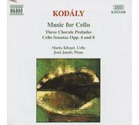 Zoltan Kodaly Music for Cello (CD) Album