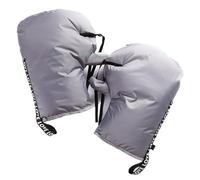 ZOLULA Manchons Vélo Guidon 1 Paire Coupe-Vent imperméable à la Pluie Hiver Garder au Chaud Guidon poignée Garde Couverture Gants for Moto Scooter vélo vélo (Color : Gray, Size : M)