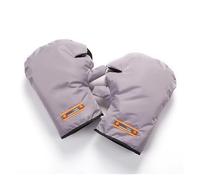 ZOLULA Manchons Vélo Guidon, Couvre-Mains, imperméables, Gants Hiver Chauds Chauffe-Vent, Gants Coupe-Vent, protège-Mains en Peluche épaisse (Color : Gray, Size : M)