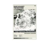 ZOLULA Poster d'album de musique Rage Against The Machine - Impression sur toile - Décoration murale pour salon, chambre à coucher - Style sans cadre - 40 x 60 cm