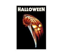 ZOLULA Poster du film Halloween 1978 sur toile - Décoration de chambre à coucher - Paysage sportif - Décoration de bureau - Cadeau sans cadre - 40 x 60 cm