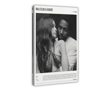 ZOLULA Poster du film Malcolm et Marie - Décoration pour chambre à coucher, bureau, chambre - 50 x 75 cm