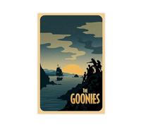 ZOLULA Poster du film The Goonies 1985 - Décoration murale pour salon, chambre à coucher - Style sans cadre - 30 x 45 cm