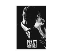 ZOLULA Poster Peaky Blinders sur toile - Décoration murale pour salon, chambre à coucher - Style sans cadre - 40 x 60 cm
