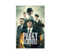 ZOLULA Poster Peaky Blinders sur toile - Décoration murale pour salon, chambre à coucher - Style sans cadre - 40 x 60 cm