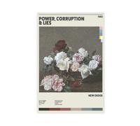 ZOLULA Power, Corruption & Lies - Poster d'album de musique sur toile pour décoration murale de salon, chambre à coucher, style sans cadre, 50 x 75 cm