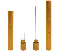 Zolunu Cigar Punch 3 en 1 Multitool avec Draw Enhancer Cutter et Twin Buffer Must Choice pour les amateurs de cigares (or)