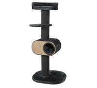 Arbre à chats - ZOLUX - Wonderful3 - Hauteur 1.58 M - Gris - Bois 100% FSC