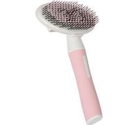 Zolux Anah brosse à épiler, douce, rétractable, rose/blanche