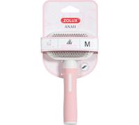 Zolux-Brosse Slicker Retractable Taille S. 7.5 x 5.2 x 18.5 cm. Gamme ANAH pour chiens-ZO-470806
