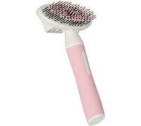 Zolux Anah Slicker Brush Soft Retractable Pink / White