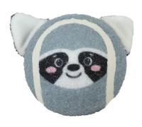 Zolux - Balle de Tennis ø 8 cm en Forme d'animaux tête Raton Laveur pour Chien