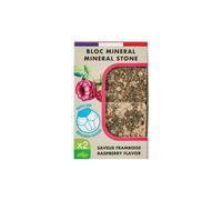 ZOLUX-Bloc minéral eden à la framboise gris 2 x 200