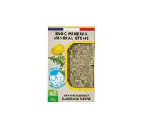 Zolux -Bloc minéral Eden saveur Pissenlit 200g pour rongeur-ZO-234046, 1 Unité (Lot de 1)