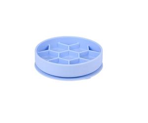 ZOLUX - Bol bleu ralentisseur en silicone - M