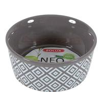 ZOLUX Bol en grès - 250 ml - Gris - 206683