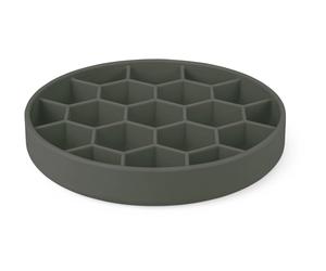 ZOLUX - Bol gris ralentisseur en silicone - L
