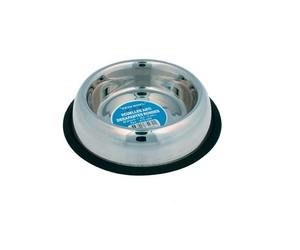 ZOLUX - Bol sur caoutchouc Inox - 21 cm
