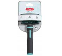 Zolux-Brosse Slicker avec Soft Picot, taille M, 8 x 4,2 x 17,5 cm, série ANAH pour chiens ZO-470804