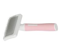 Zolux-Brosse Slicker. Taille M, 9,5 x 5,5 cm, Longueur 17 cm. Gamme ANAH pour chats-ZO-550001