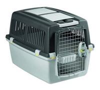 KERBL - Box de transport pour chien - GULLIVER MEGA - 70 x 50 x 51 cm - Gris