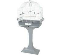 Zolux - Cage en plastique éco.conçu oiseaux domestiques Caly Blanc. Gris G