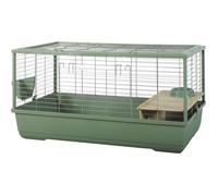 ZOLUX Cage grillagée lapin et rongeur 1 étage 101.5 x 54 x 51 cm - Néolife Connect -Vert