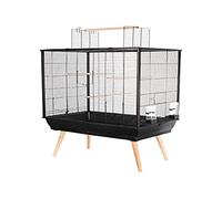 Zolux - Cage sur pieds pour oiseaux domestiques Neo Jili Noir Noir G