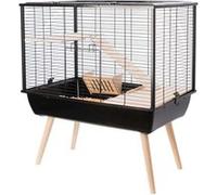 Zolux Cage pour grands rongeurs Neo Muki L77,5 x P47,5 x H87,5 cm Noire
