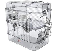 ZOLUX Cage sur 2 étages pour hamsters, souris et gerbilles - Rody3 duo - L 41 x p 27 x h 40,5 cm - Blanc
