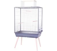 ZOLUX-Cage pour oiseaux coloris gris foncé Zolux Neo 2 Jili XL - 81 x 48 x 152 cm