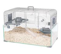 Cage pour Rongeurs - ZOLUX - Panas Color 50 - Métal et Plastique - Gris - 3 kg