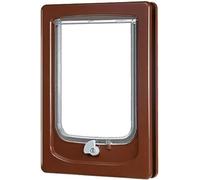 Zolux Chatière 4 Positions pour Petit Chien Marron